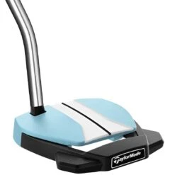 TaylorMade Women's Spider GTX Ice Blue Single Bend Putter 8 TaylorMade Women's Spider GTX Ice Blue Single Bend Putter -Pum Golf Club Shop taylormade spider gtx ice blue single bend putter back itempicture