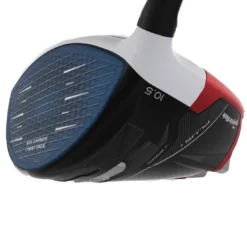 TaylorMade Stealth 2 Plus Red/White/Blue Driver -Pum Golf Club Shop taylormade stealth 2 plus usa driver heel itempicture