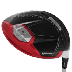 TaylorMade Stealth 2 Plus Red/White/Blue Driver -Pum Golf Club Shop taylormade stealth 2 plus usa driver left sole itempicture
