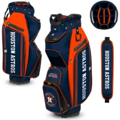 Team Effort MLB Bucket III Cooler Cart Bag -Pum Golf Club Shop team effort mlb bucket 3 cooler cart bag houston astros itempicture