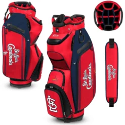 Team Effort MLB Bucket III Cooler Cart Bag -Pum Golf Club Shop team effort mlb bucket 3 cooler cart bag st louis cardinals itempicture