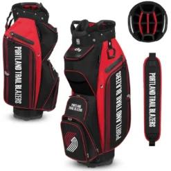 Team Effort NBA Bucket III Cooler Cart Bag -Pum Golf Club Shop team effort nba bucket 3 cooler cart bag portland trail blazers itempicture