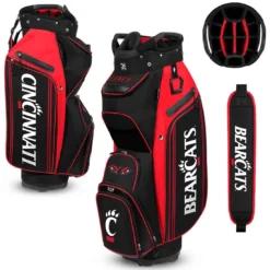 Team Effort NCAA Bucket III Cooler Cart Bag -Pum Golf Club Shop team effort ncaa bucket 3 cooler cart bag cincinnati bearcats itempicture