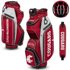 Team Effort NCAA Bucket III Cooler Cart Bag -Pum Golf Club Shop team effort ncaa bucket 3 cooler cart bag washington state cougars itempicture