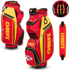Team Effort NFL Bucket III Cooler Cart Bag -Pum Golf Club Shop team effort nfl bucket 3 cooler cart bag kansas city chiefs itempicture