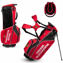 Team Effort NHL Caddie Carry Hybrid Bag -Pum Golf Club Shop team effort nhl caddie carry hybrid bag chicago blackhawks itempicture