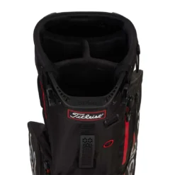 Titleist 2022 Players 4 StaDry Stand Bag -Pum Golf Club Shop titleist 2021 players 4 staydry stand bag black black red top cuff