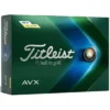 Titleist AVX Yellow Personalized Golf Balls