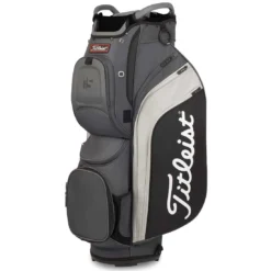 Titleist Cart 15 Cart Bag -Pum Golf Club Shop titleist 2022 cart 15 cart bag charcoal black grey itempicture