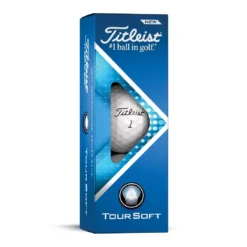 Titleist Tour Soft White Personalized Golf Balls -Pum Golf Club Shop titleist 2022 tour soft white golf balls sleeve itempicture 1
