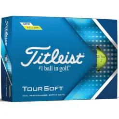 Titleist Tour Soft Yellow Golf Balls