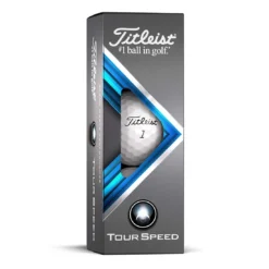 Titleist Tour Speed White Golf Balls -Pum Golf Club Shop titleist 2022 tour speed white golf balls sleeve itempicture 1