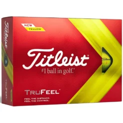 Titleist TruFeel Yellow Golf Balls