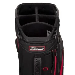 Titleist Hybrid 5 Stand Bag -Pum Golf Club Shop titleist 2023 hybrid 5 stand bag black black red top itempicture
