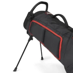 Titleist Premium Carry Bag -Pum Golf Club Shop titleist 2023 premium carry bag black black red legs itempicture