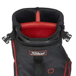 Titleist Premium Carry Bag -Pum Golf Club Shop titleist 2023 premium carry bag black black red top itempicture