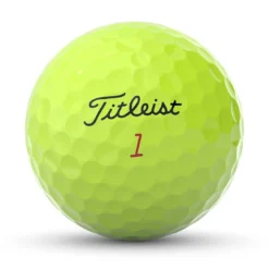 Titleist Pro V1x Yellow Golf Balls -Pum Golf Club Shop titleist 2023 pro v1x yellow golf balls front stamp itempicture 1