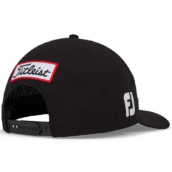Titleist Tour Featherweight Hat -Pum Golf Club Shop titleist 2023 tour featherweight hat black white back itempicture
