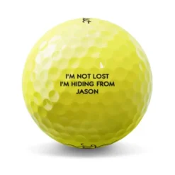Titleist TruFeel Yellow Personalized Golf Balls -Pum Golf Club Shop titleist personalized sample trufeel yellow 2023 itempicture