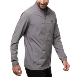 TravisMathew Crystal Cove 2.0 Jacket -Pum Golf Club Shop travismathew crystal cove 2 0 jacket quiet shade side itempicture