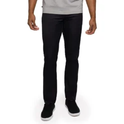 TravisMathew Open To Close Pants -Pum Golf Club Shop travismathew open to close pants black front itempicture