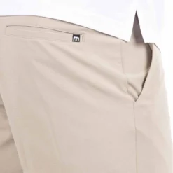TravisMathew Starnes Shorts 26 TravisMathew Starnes Shorts -Pum Golf Club Shop travismathew starnes shorts khaki logo itempicture