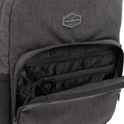 TravisMathew Steadypack Backpack -Pum Golf Club Shop travismathew steadypack backpack black detail itempicture