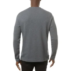 TravisMathew Cloud Waffle Crew -Pum Golf Club Shop travismathew waffle cloud crew vintage indigo back itempicture