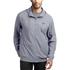 TravisMathew Wanderlust Full Zip Hoodie -Pum Golf Club Shop travismathew wanderlust full zip hoodie quiet shade front itempicture