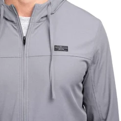 TravisMathew Wanderlust Full Zip Hoodie -Pum Golf Club Shop travismathew wanderlust full zip hoodie quiet shade logo itempicture