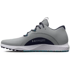 Under Armour Charged Draw 2 SL Golf Shoes Grey/Navy -Pum Golf Club Shop under armour charged draw 2 sl golf shoes grey navy spine itempicture