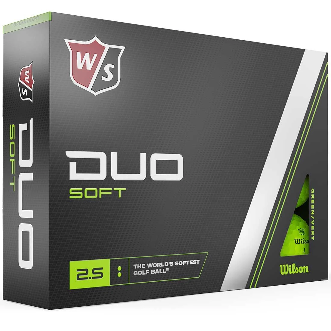 Wilson Staff DUO Soft Green Personalized Golf Balls 1 Wilson Staff DUO Soft Green Personalized Golf Balls
