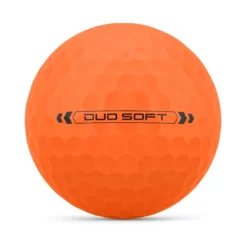 Wilson Staff DUO Soft Orange Golf Balls -Pum Golf Club Shop wilson staff duo soft orange golf balls ball front itempicture 1