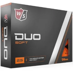 Wilson Staff DUO Soft Orange Golf Balls