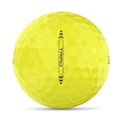 Wilson Staff Triad Yellow Golf Balls -Pum Golf Club Shop wilson staff triad yellow golf balls ball front itempicture